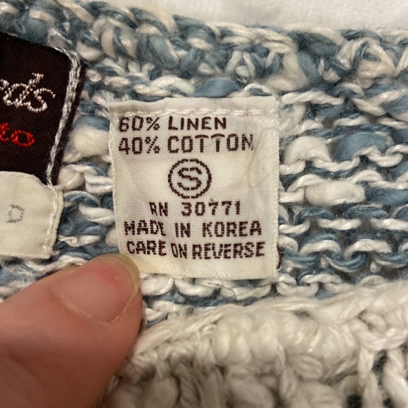 Vintage Thoroughbreds by Pronto Hand Knitted Crop Sweater - Picture 3 of 8